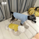 宠物狗狗猫咪雪纳瑞柴犬泰迪比熊两脚打底衣磨毛弹力衣服秋冬装