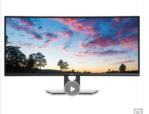 专用戴尔(dell)34英寸曲面显示屏屏幕贴膜软性钢化膜高清防刮膜