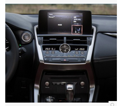 新款雷克萨斯nx200导航仪屏幕膜 防刮防指纹防蓝光防爆软钢化膜