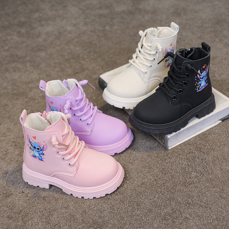 儿童卡通短靴2025秋季新款男童防滑马丁靴女童宝宝软底皮靴单靴子,童鞋/婴儿鞋/亲子鞋,皮靴,淘宝优惠券,粉丝福利购,淘宝优惠卷