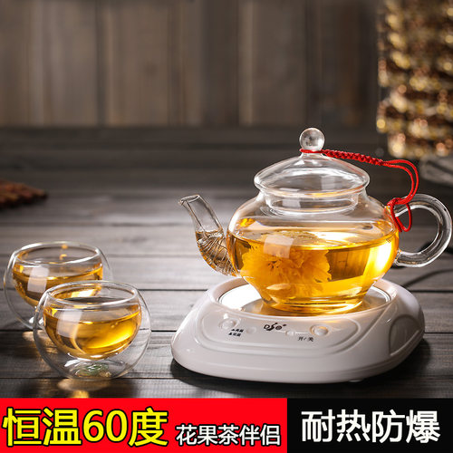 耐高温玻璃迷你小茶壶内胆套装