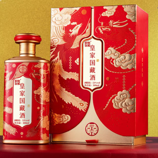 熙蔓世家清香型白酒龙凤呈祥53度500ml1盒