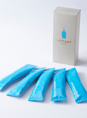 日本直邮 BLUE BOTTLE COFFEE 4g*5条/盒 2盒 蓝瓶子速溶咖啡