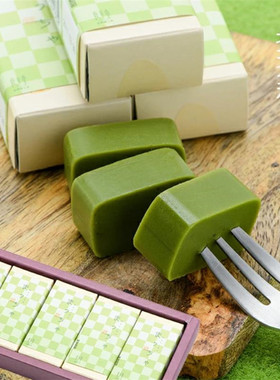 日本直邮良平堂惠那栗工房抹茶羊羹和果子零食礼盒答谢礼物5枚/盒