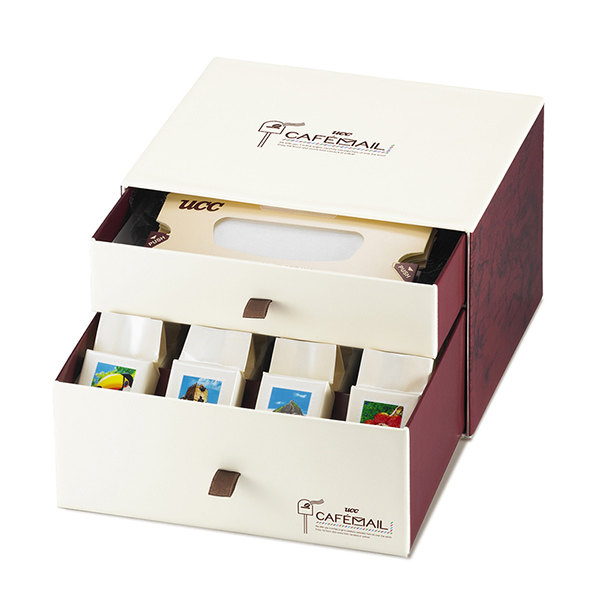 日本直邮 UCC 挂耳咖啡礼盒 滴滤式咖啡 CAFEMAIL 共20小包纯咖啡