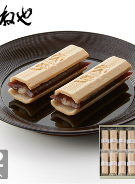 日本直邮ふくみ最中和果子糕点零食礼盒装日式点心12枚生日礼物