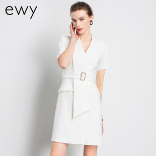 口腔诊所前台工装美容顾问工作服女夏款连衣裙美业店长医美咨询师