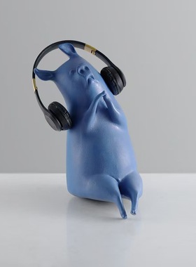 现代简约轻奢卡通可爱动物摆件