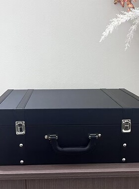 现代简约轻奢皮革首饰收纳盒