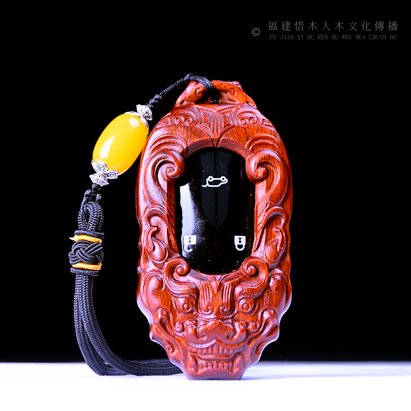 紫檀全包雕刻不挡信号