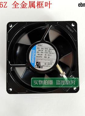 4656Z全新原装德国ebmpapst 12038 230V 0.12A全金属耐高温风扇