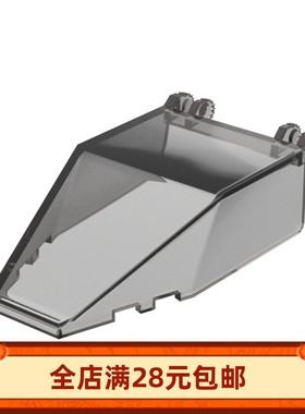 MOC 30372 4X7X2 挡风玻璃小颗粒拼插积木散件中国拼插