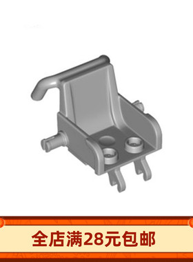 小颗粒积木 24312 人仔 轮椅 车身 配件零件拼装玩具模型手推车