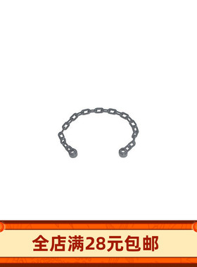 MOC 60169 小颗粒积木基础配件1x16两端颗粒链围栏铁链