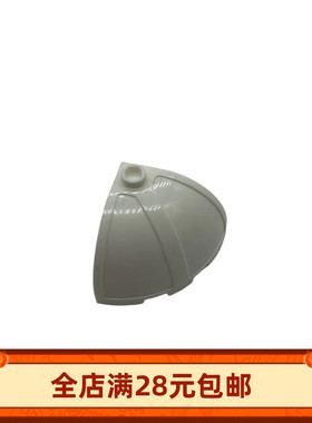 小颗粒积木MOC 88293 带条纹贝壳3x3x2圆弧形转角砖零配件DIY装饰