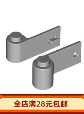 小颗粒积木MOC零件3821+3822配件1x3左右车门DIY家具柜门