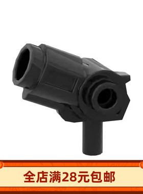 MOC 24144 爆破枪1CM黑色积木玩具配件零件手持武器