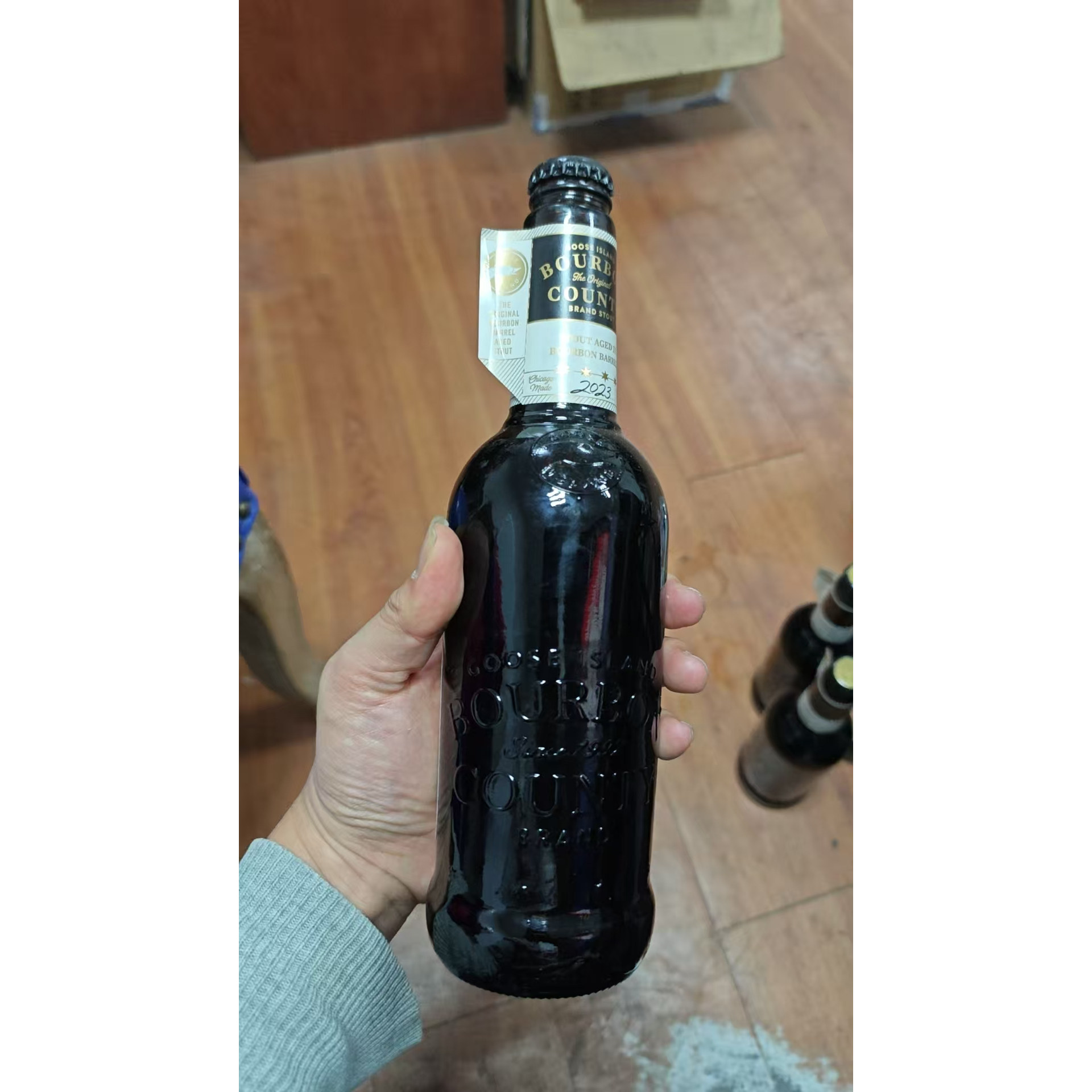 美国进口精酿啤酒鹅岛波本帝国世涛瓶装500ML