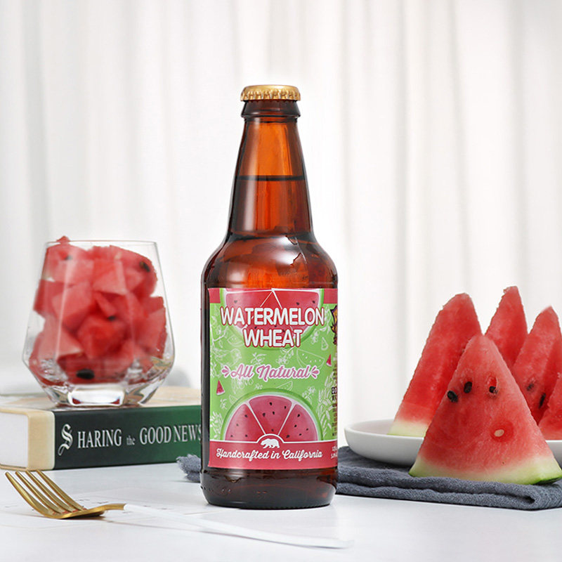 美国进口精酿啤酒迷失海岸西瓜味小麦啤酒355ml*6瓶lost coast