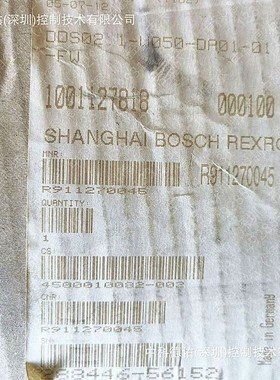 力士乐伺服驱动器R911263431 BASISGERAET DDS02.2-W025-B 4KHZ