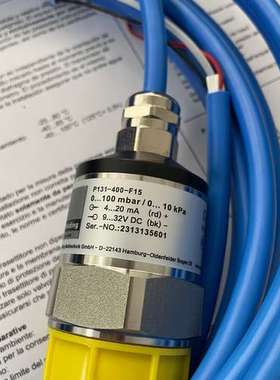 noeding现货P131-400-F15压力传感器0-100mbar