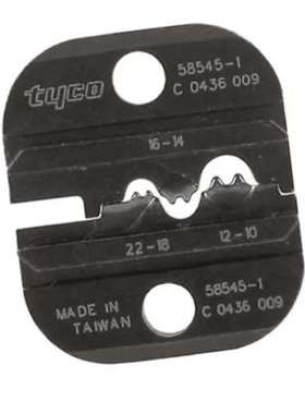 TE Connectivity 58545-1 压接模具 压接接线端子和接头 22AWG