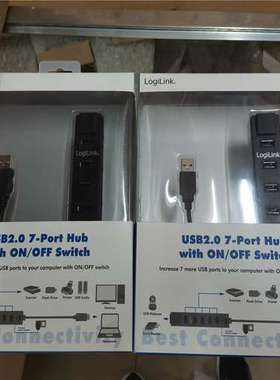 logilink USB2.0 7-Port Hub with ON/OFF Switch