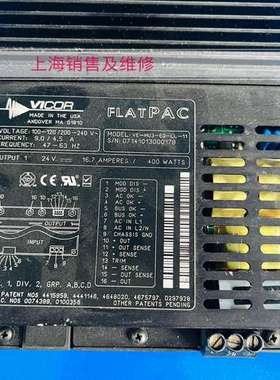 CT电源 VICOR模块 VE-MU3-EQ-LL-11 二手九成新现货 询价