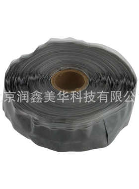 供应TE C胶带粘合剂热固性硅酮硅树脂熔化灰色带白色条纹608036-4