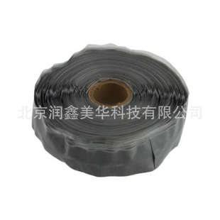 供应TE C胶带粘合剂热固性硅酮硅树脂熔化灰色带白色条纹608036-4