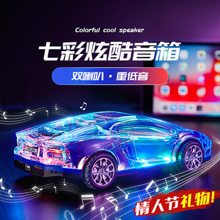 其他车模蓝牙音箱车载汽车跑车模型小型音响低音炮送 other 其他