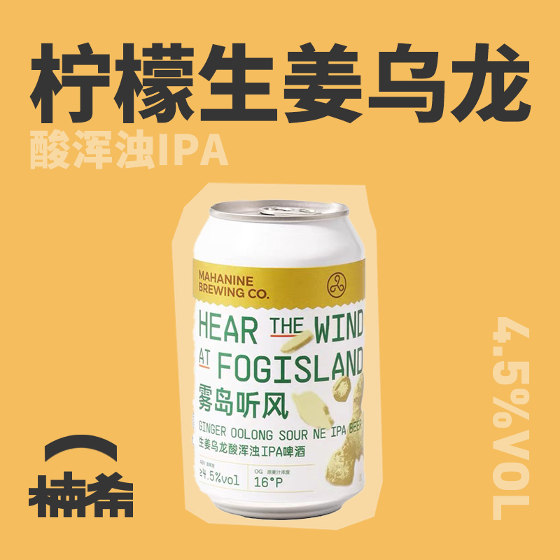 大九酿造雾岛听风国产精酿啤酒