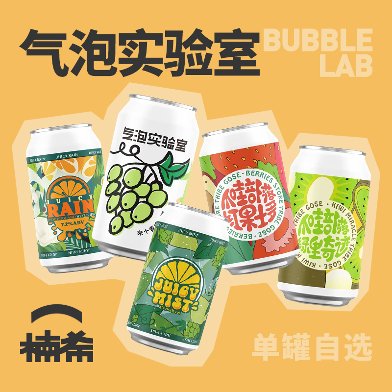 气泡实验室国产精酿啤酒单罐自选图片