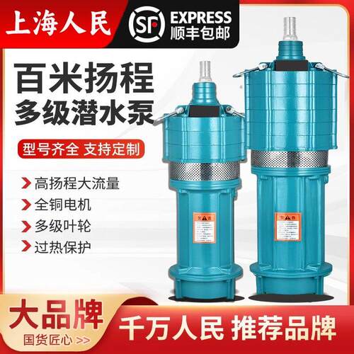 上海人民水泵多级潜水泵