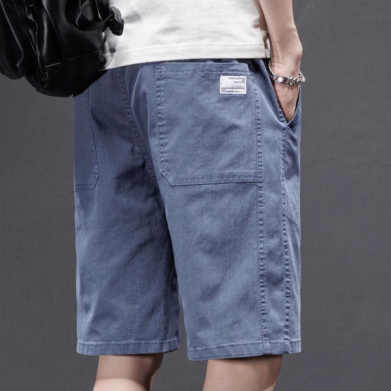 夏季薄款五分工装休闲短裤男款