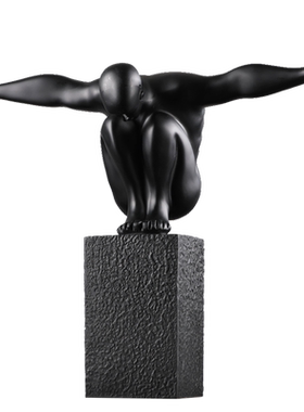 体操人电视柜摆件萨洛登装饰品