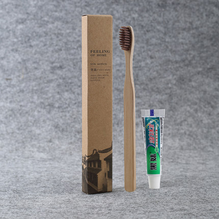 酒店宾馆用品一次性牙刷牙膏家用待客 牙刷软毛 竹子牙刷软毛牙刷
