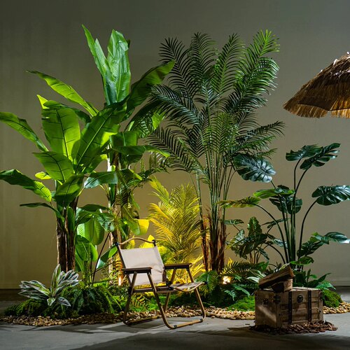 仿真绿植造景大型室内户外热带