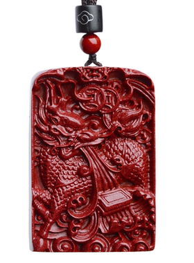 正品朱砂火麒麟五行缺火补火吊坠