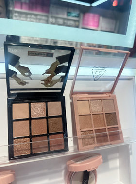 实体店发3CE眼影盘九宫格女秋风落叶限定微微烟紫色正品保证