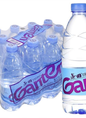 景田饮用纯净水560mlx24瓶装整箱瓶装水塑包纸箱随机发货