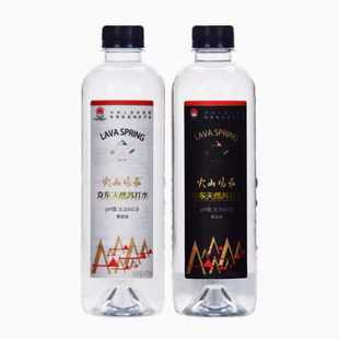 火山鸣泉克东天然苏打水弱碱无汽无糖矿泉饮用水470ml*15瓶整箱