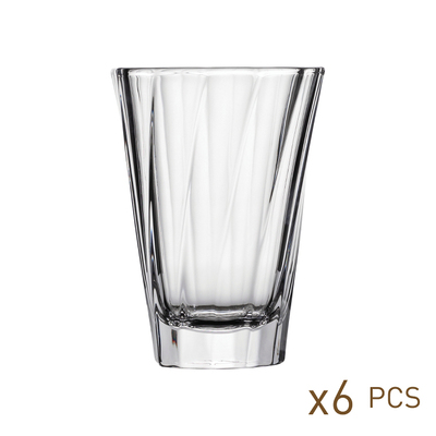 Loveramics厚底玻璃咖啡杯6只装