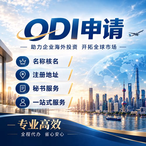 ODI申请代办 境外直接投资备案 企业海外投资备案咨询一站式服务