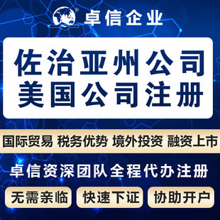 美国佐治亚州公司注册名称核名 美洲公司设立代办理 odi卓信代