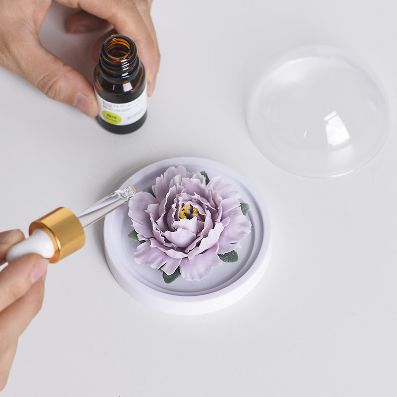手工捏花陶瓷牡丹瓷花散香器香薰精油扩香器高档家居饰品摆件送礼,家居饰品,散香器,淘宝优惠券,粉丝福利购,淘宝优惠卷
