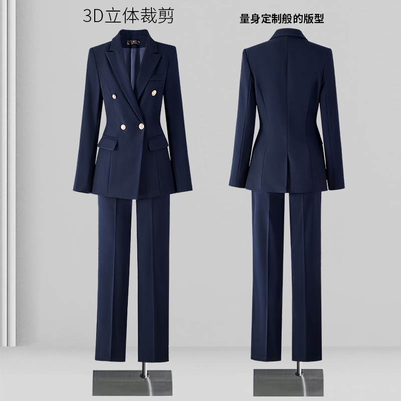 正装女套装面试职业西装外套2025新款黑色大码女士西服职场工作服