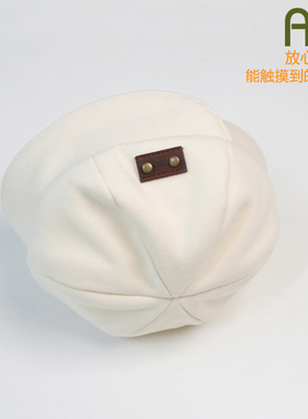 婴儿帽子春秋纯棉新生婴幼儿ins韩版男女宝宝保暖胎帽可爱遮阳帽