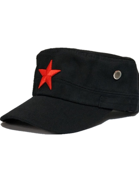 帽子男夏季韩版夏天休闲红五角星男士棒球帽鸭舌帽女平顶同款帽