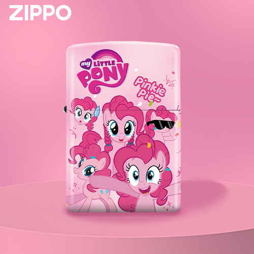 ZIPPO小马宝莉联名粉色打火机